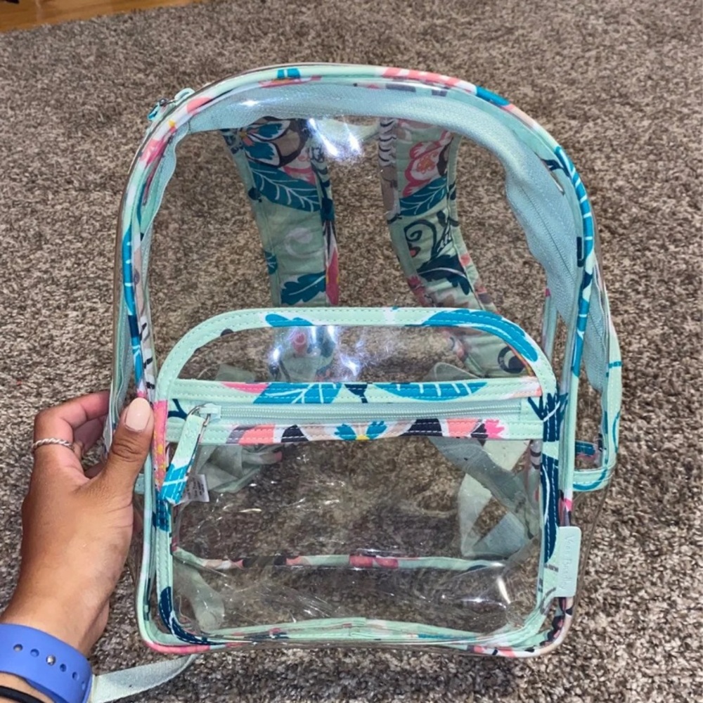 Vera Bradley Clearly Colorful Stadium Backpack